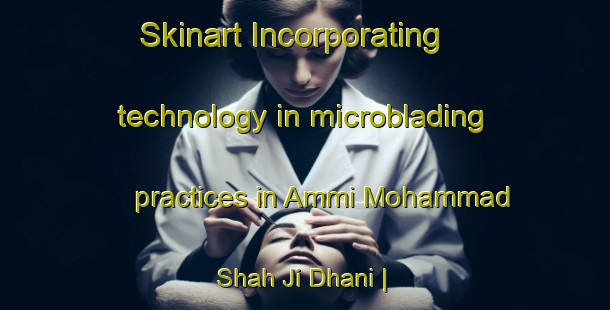 Skinart Incorporating technology in microblading practices in Ammi Mohammad Shah Ji Dhani | MicrobladingTraining | MicrobladingClasses | SkinartTraining-Pakistan